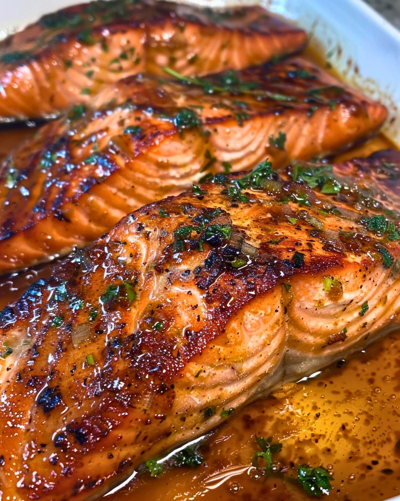 Cajun Honey Butter Salmon Recipe