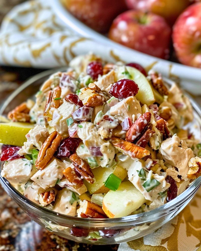 Cranberry Pecan Chicken Salad