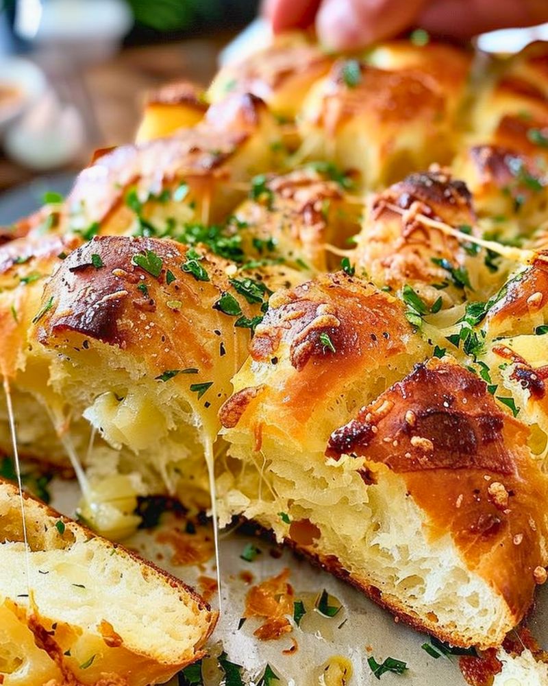 Garlic Pull Apart Bread Recipe