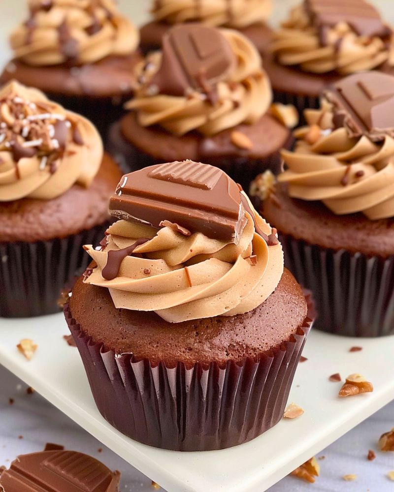 Nutella Bueno Cupcakes Recipe