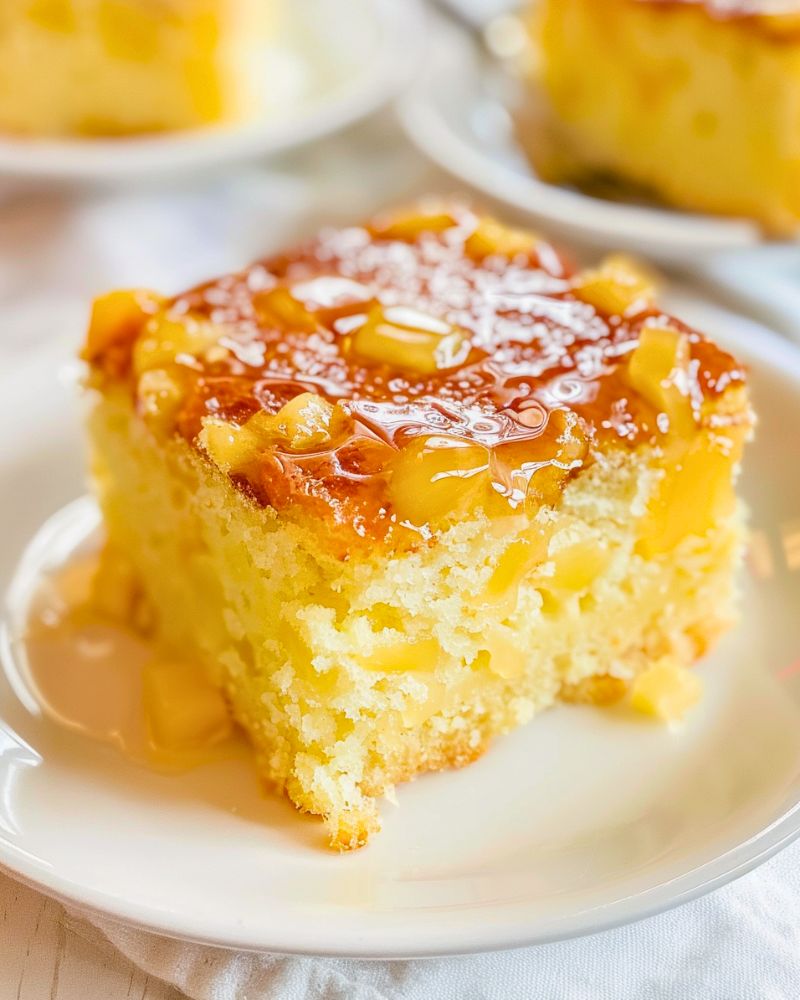 Pineapple Poke Cake