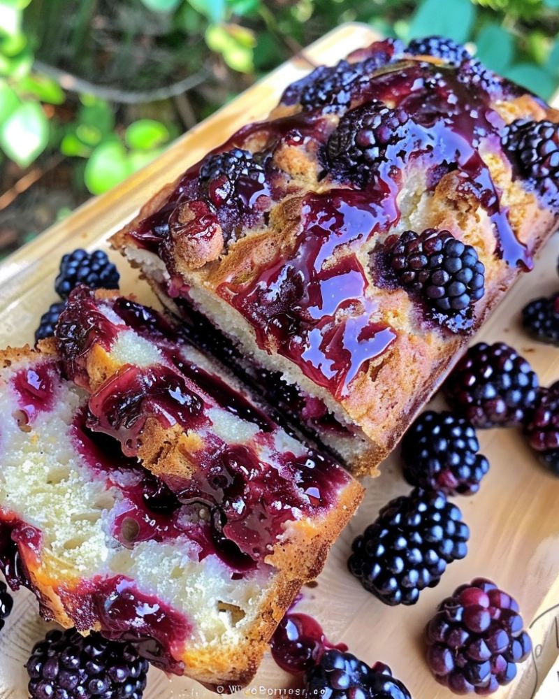 Wild Blackberry Bread