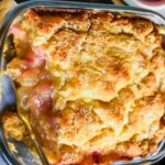 Easy Rhubarb Dump Cake 🍓 | No Jello, Just Fresh Fruit & Yellow Cake Mix