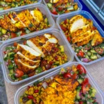Flavor-Packed Turmeric Chicken with Couscous Salad Meal Prep