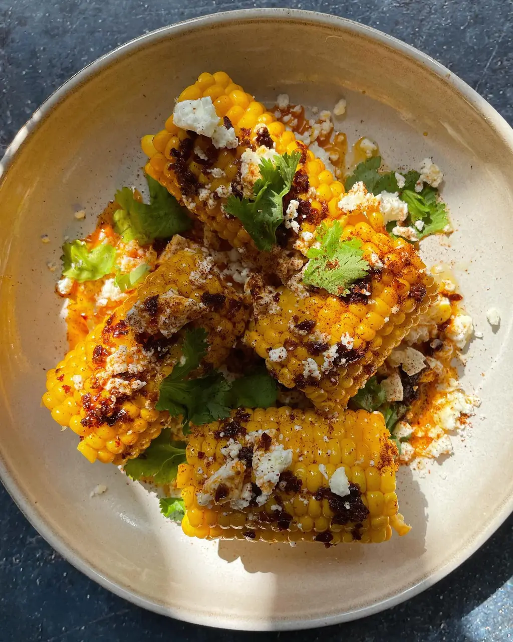 Spicy Buttered Corn with Feta and Chilli Oil – The Ultimate Sweet and Savory Side Dish