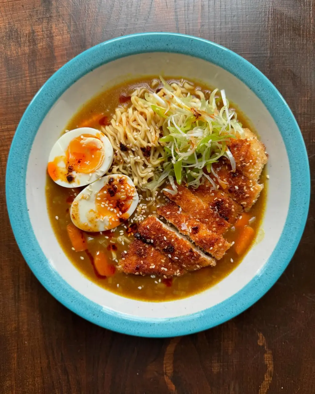 Ultimate Chicken Katsu Curry Ramen — Crispy Japanese-Style Cutlets in Rich Curry Broth