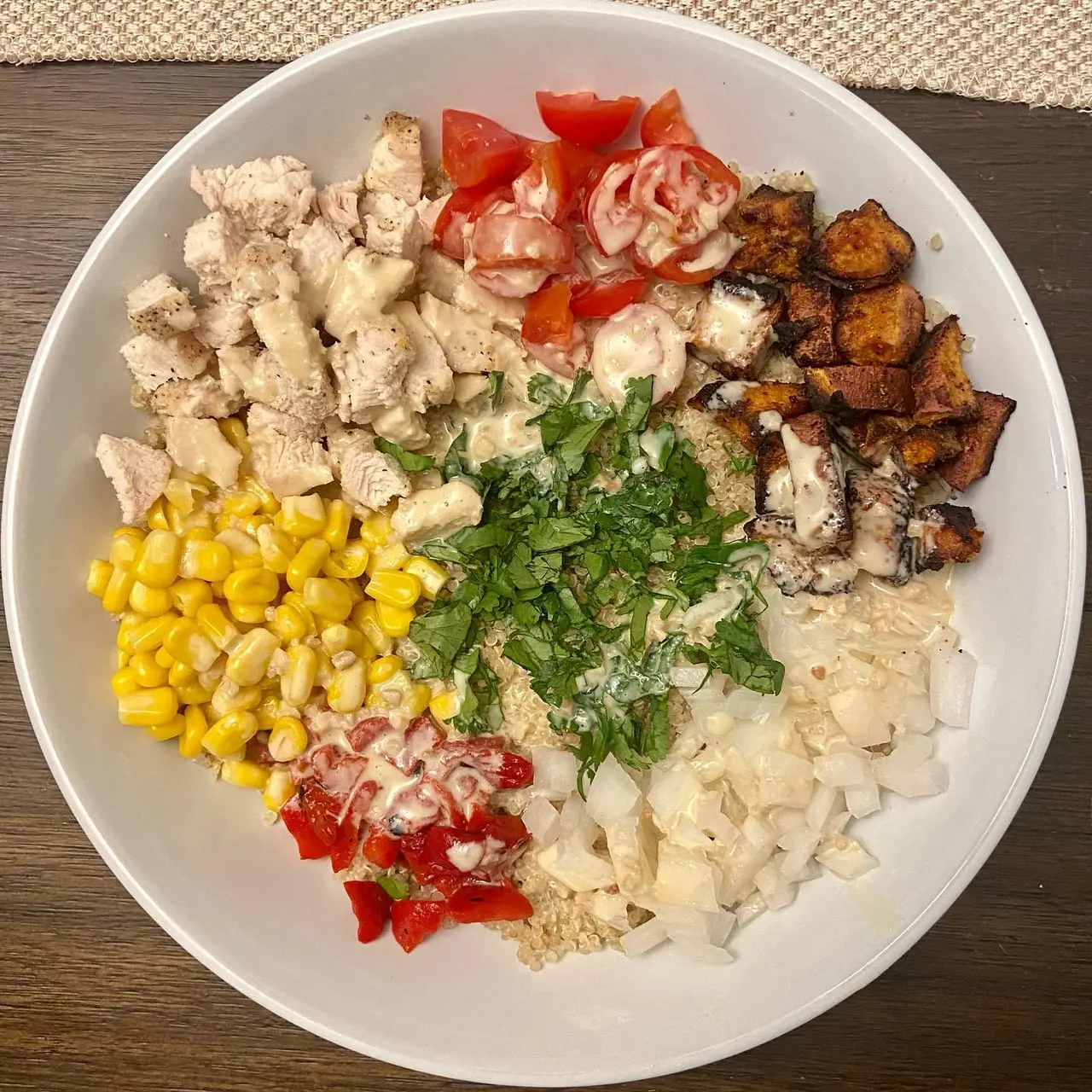 Flavor-Packed Tahini Quinoa Bowl with Roasted Sweet Potato & Lemon-Tahini Dressing — High-Protein, Gluten-Free Dinner