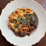 Slow-Braised Beef Osso Buco with Zesty Anchovy Gremolata & Rustic Pasta — Comfort Dinner Recipe