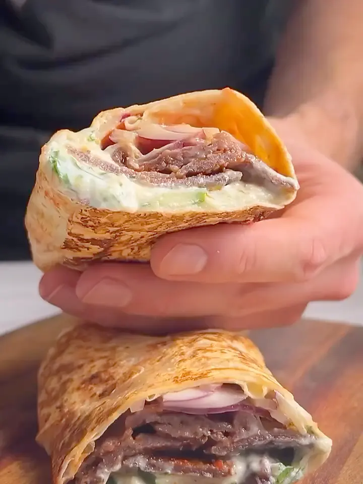Juicy Beef Shawarma Recipe — Easy Homemade Shawarma Wraps