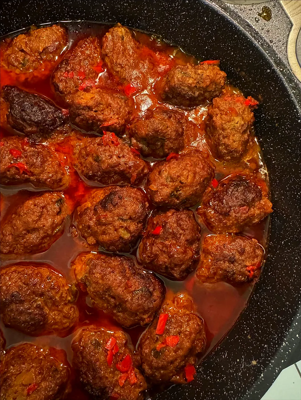 Comforting Beef & Lamb Meatballs in Spiced Tomato Sauce — Easy One-Pan Weeknight Recipe