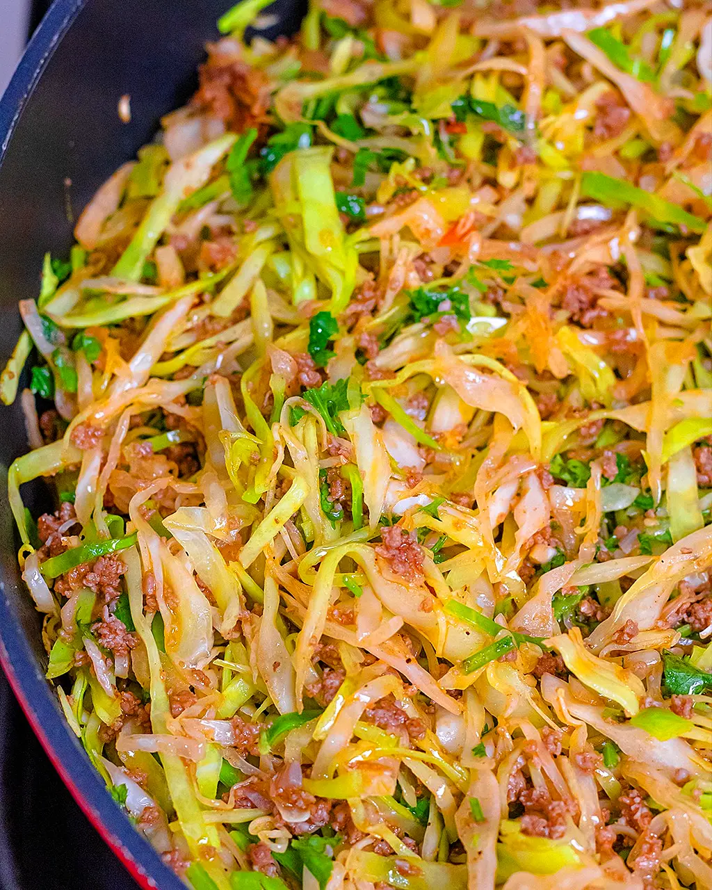 Easy Ground Beef and Cabbage Stir Fry (One-Pan Savory Side Dish)